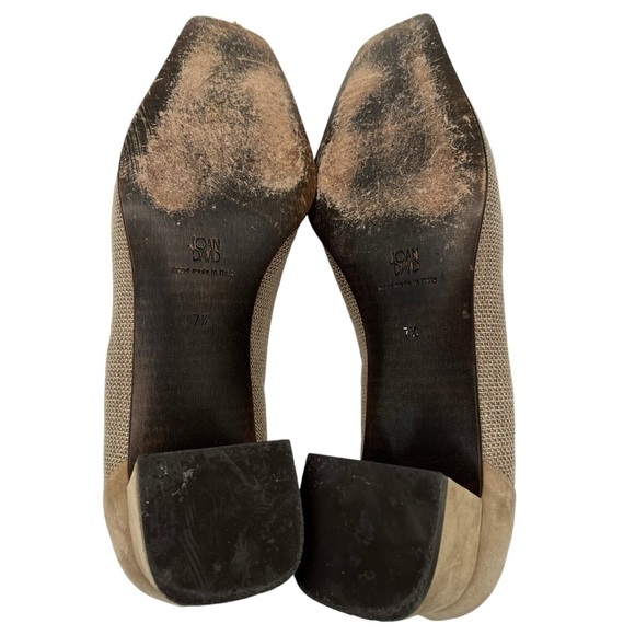 Joan & David Women's Low Block Heel Suede & - Picture 10 of 12